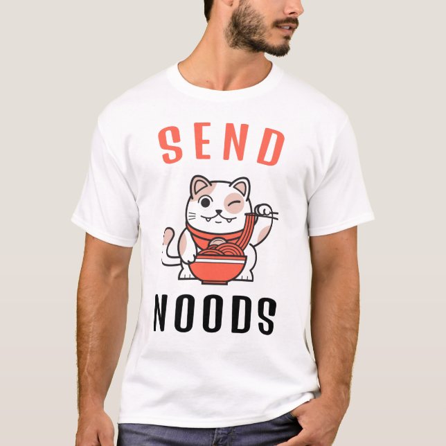 Camiseta Enviar nodos (Anverso)