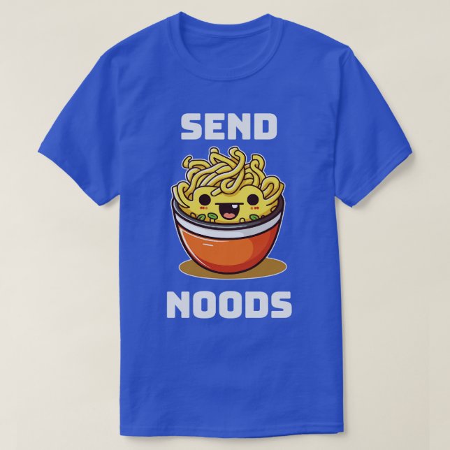 Camiseta Enviar Noods Funny Noodle (Diseño del anverso)