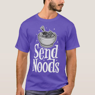 Camiseta Enviar Noods Japonés, Fideos Ramen Para Hombres Mu