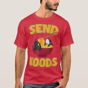 Camiseta Enviar Noods Kawaii Orca Whale Ramen Noodles Japon