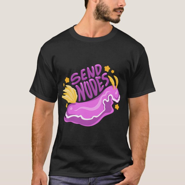 Camiseta Enviar Nud(ibranquios)s (Anverso)