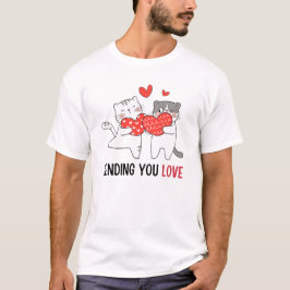 Camiseta Enviarte amor | feliz día de San Valentín, lindo g