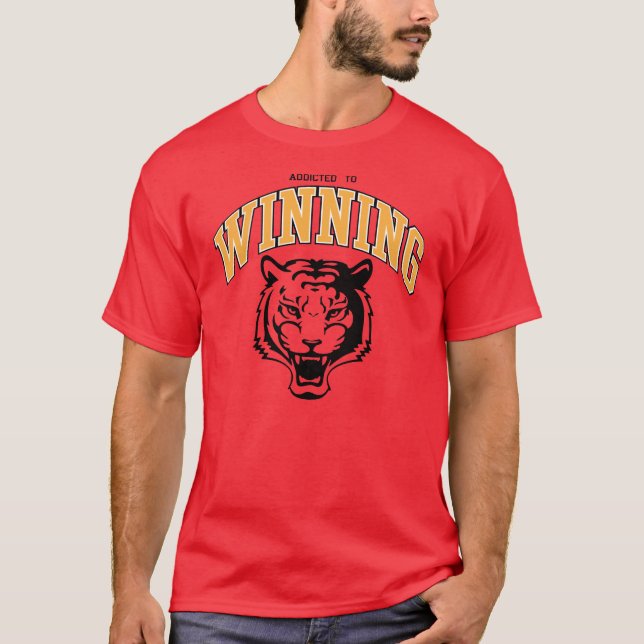Camiseta Enviciado a ganar (Anverso)