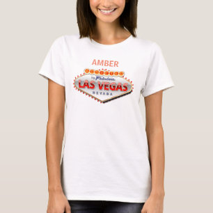 Camiseta Enviciado a Las Vegas, Rótulo divertido de Nevada