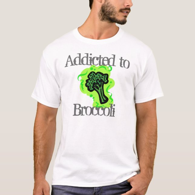 Camiseta Enviciado al bróculi (Anverso)