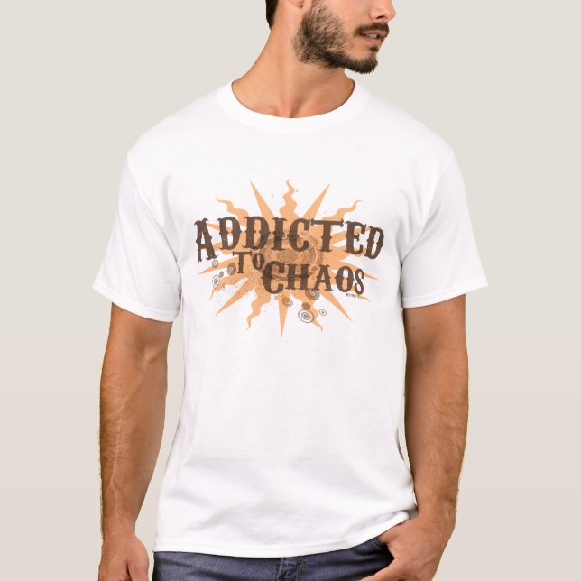 Camiseta Enviciado al caos (Anverso)