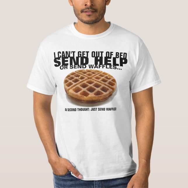 Camiseta Envíe las galletas (Anverso)