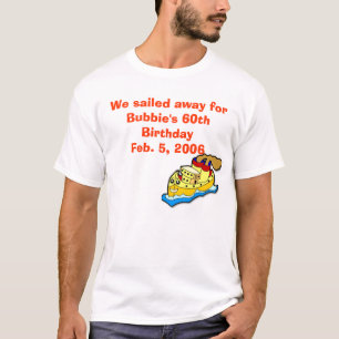 Camiseta envíe, nosotros navegó lejos para el 60.o