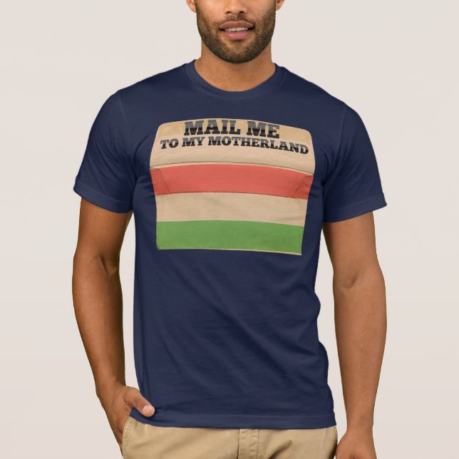 Camiseta Envíeme a Hungría (Anverso)