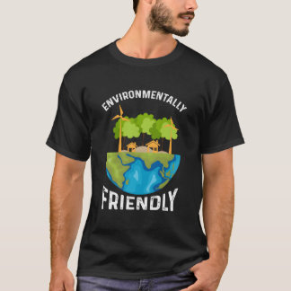 Camiseta Enviralmente Amigable Entorno Entorno