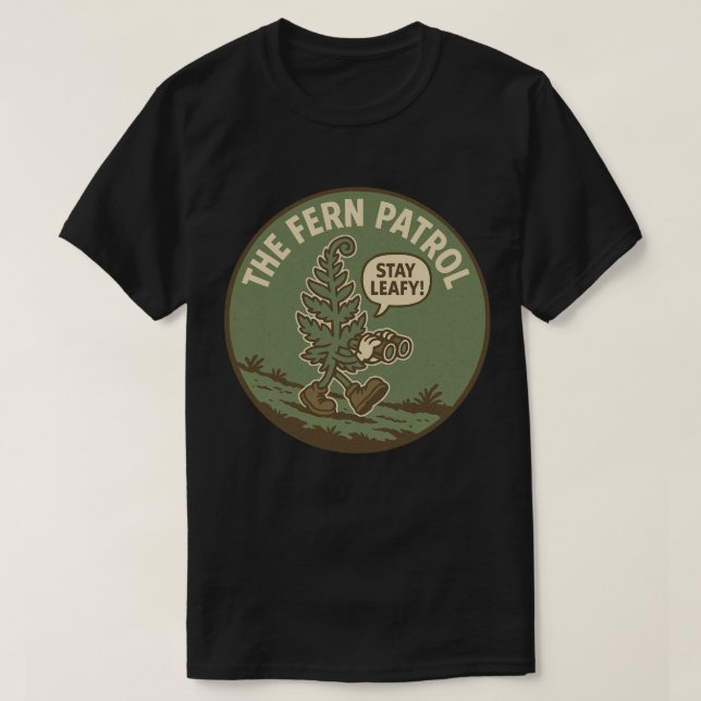 Camiseta Environmentalist Plant Lover Binoculars (Diseño del anverso)