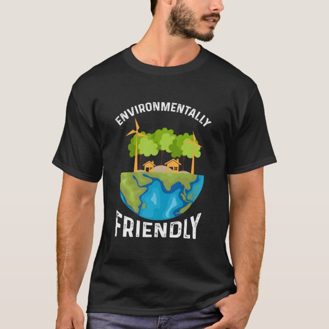 Camiseta Environtally Friendly Environt Environt (Anverso)