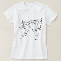 Envoltura blanca y negra del tigre