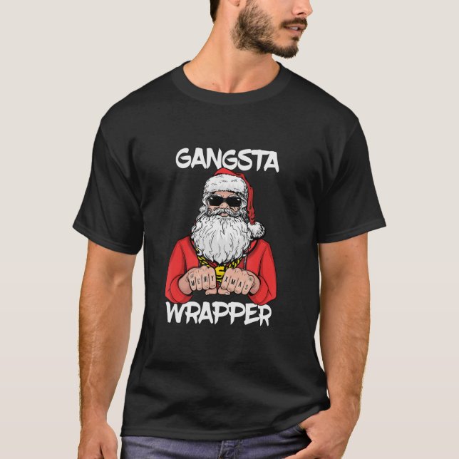 Camiseta Envoltura de gangsta (Anverso)