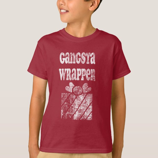 Camiseta envoltura de gánster vintage (Anverso)