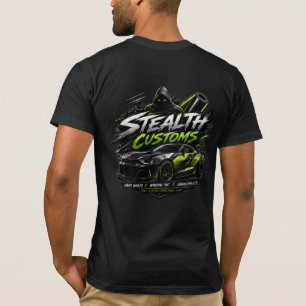 Camiseta Envoltura de vinilo personalizada Stealth Customs
