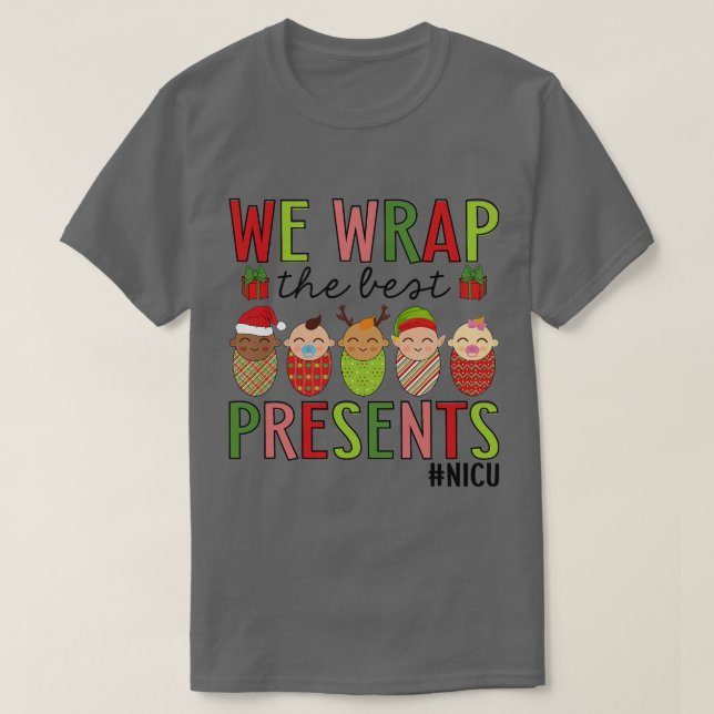 Camiseta Envolvemos Los Mejores Presentadores De Navidades  (Diseño del anverso)