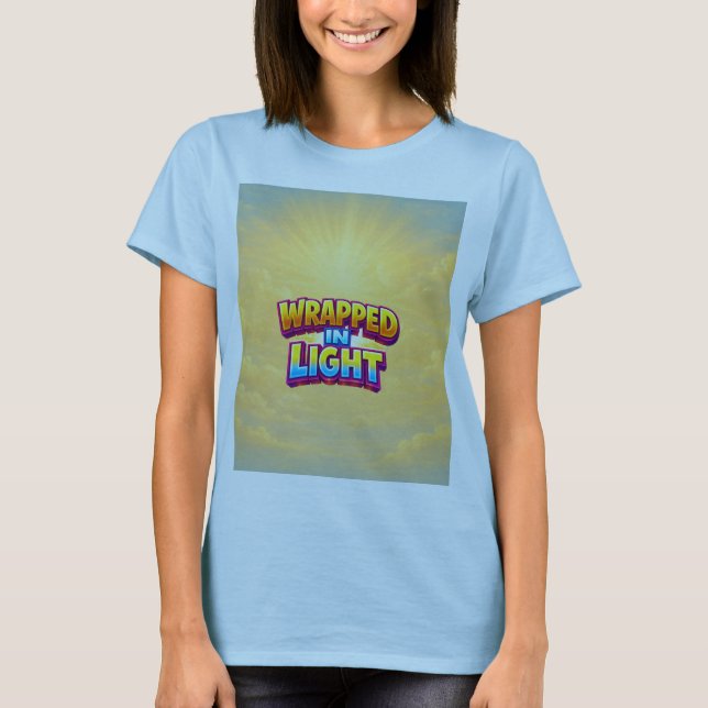 Camiseta Envuelta en Luz (Anverso)