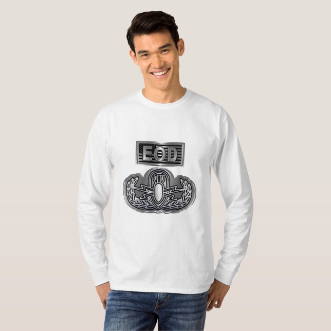 Camiseta EOD Eliminación de Municiones Explosivas (Anverso completo)