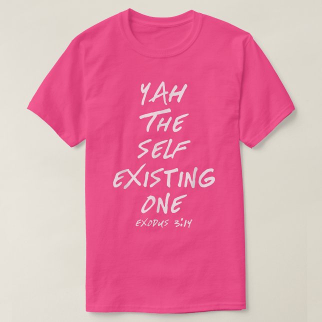 Camiseta Eodus 314Hebreos Israelíes Dios Elohim Yahweh TMH  (Diseño del anverso)