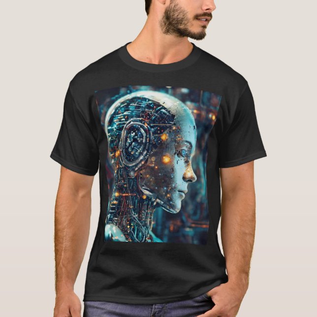 Camiseta Eon: Acercando la vida y la inteligencia artificia (Anverso)