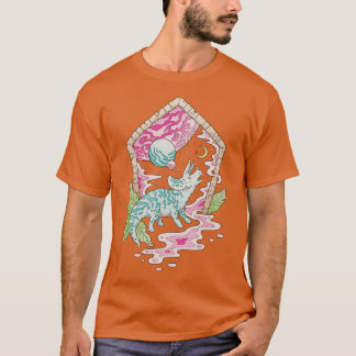 Camiseta Eon Archway Triceratops Dinosaur SciFi Space Art
