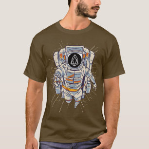 Camiseta EOS Crypto Tee, EOS Astronauta a Luna