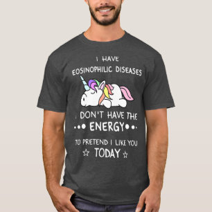 Camiseta Eosinofílico EOE Trastorno Eosinofílico Sensibiliz