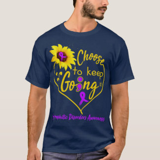 Camiseta Eosinophilic Disorders Awareness Choose To Keep Go