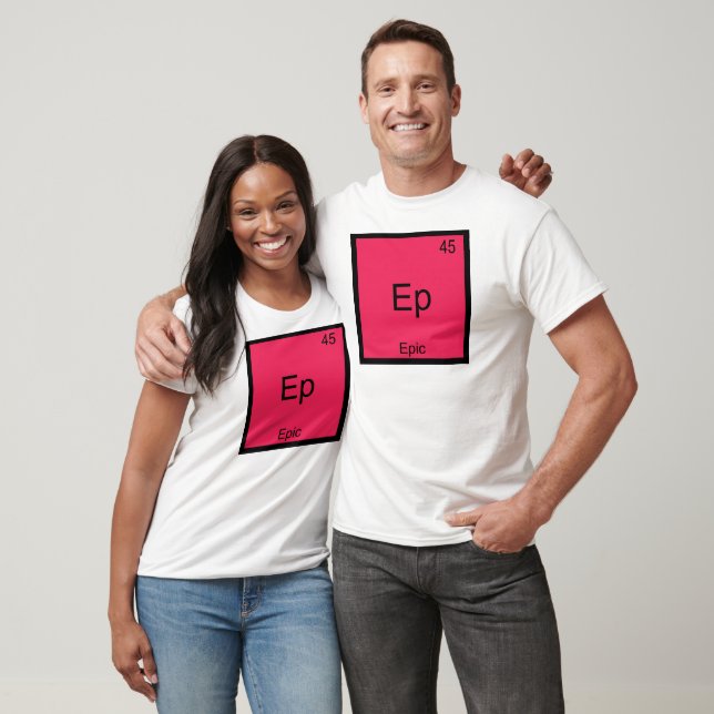Camiseta Ep - Simbolo Químico Divertido de Element (Unisexo)