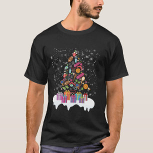 Camiseta EP Teacher Árbol de Navidad Navidad Navidad Navida