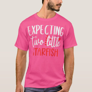Camiseta Epecta Dos Pequeños Gemelos De Embarazo Graciosos