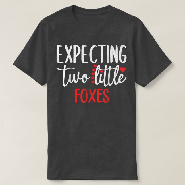 Camiseta Epectando a dos pequeños enemigos lúgubres gemelos (Diseño del anverso)