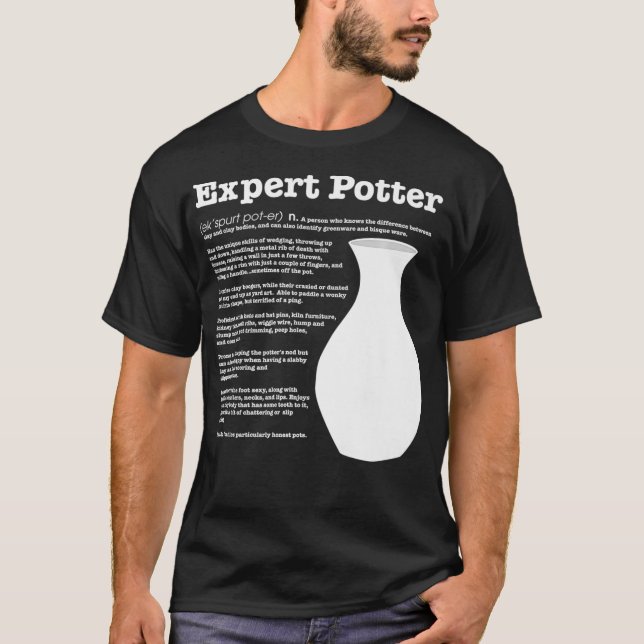 Camiseta Epert Potter Defined Tee  Funny Pottery (Anverso)