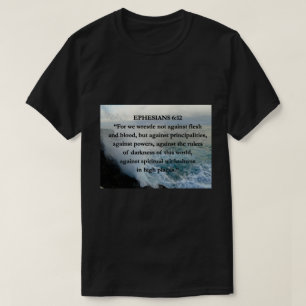 Camiseta EPH 6:12 La Biblia de carne y sangre cita el paisa