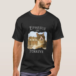 Camiseta Ephesus Efes Turquía Antigua ciudad de Éfeso con C