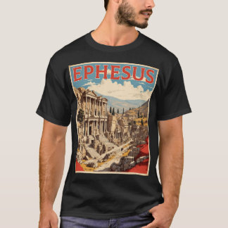 Camiseta Ephesus Turkey Vintage Travel Poster