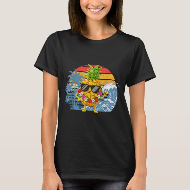 Camiseta Epic Aloha Hawaiian Pineapple Sign Hawaii Shaka (Anverso)