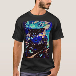 Camiseta "Epic Anime Art: Tee de impresión con firma"