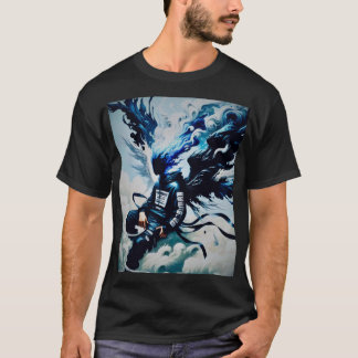 Camiseta Epic Anime Art: Tee de impresión de firma