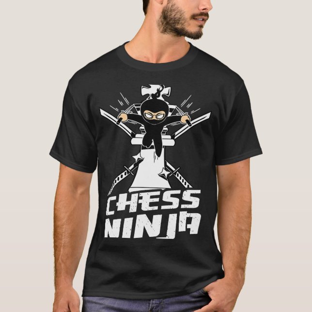 Camiseta Epic Chess Ninja Checkmate Master Shinobi Kids Che (Anverso)