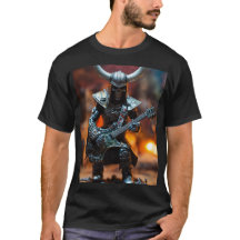 Epic Death Metalizado Tee gráfico- Liberar la oscu