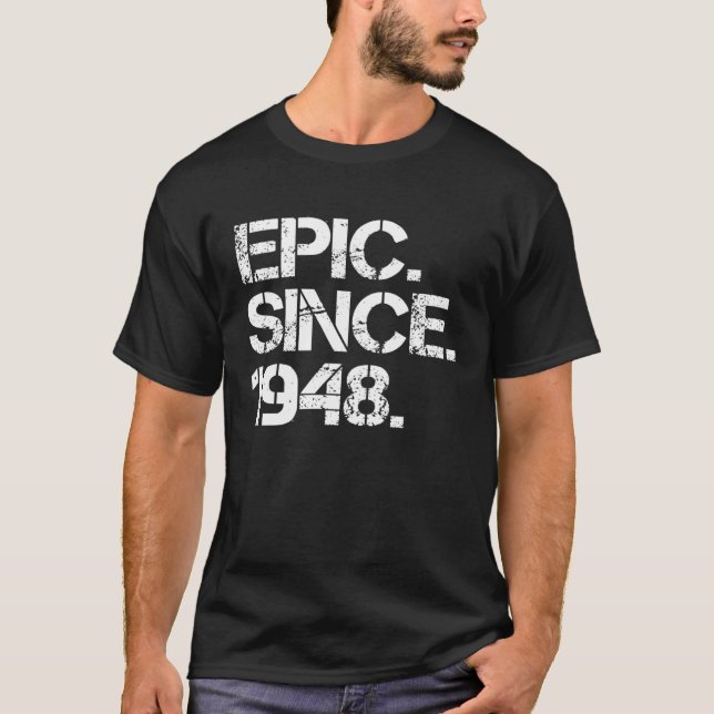 Camiseta EPIC.DESDE 1948. Sudadera (Anverso)