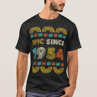 Camiseta Epic Desde 1954 Nacimiento Regalo Familia BbayGift