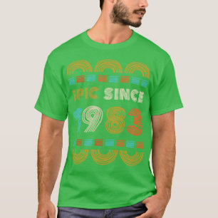 Camiseta Epic Desde 1983 Nacer Regalo Familia BbayGift