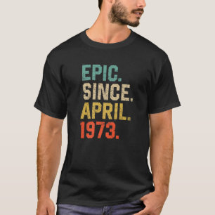 Camiseta Epic Desde Abril De 1964 Hombres Mujeres Vintage 5