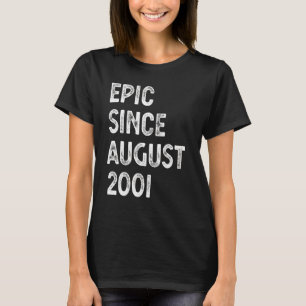 Camiseta Epic Desde Agosto De 2001 21 Años De Edad Hombres