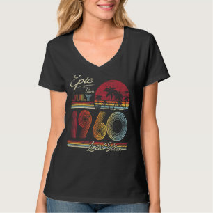 Camiseta Epic Desde Julio De 1960 62 Años 62º Cumpleaños