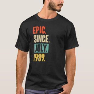Camiseta Epic Desde Julio De 1989 Gi De 33 Años
