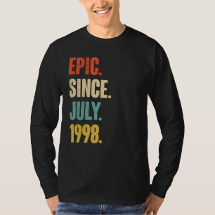 Camiseta Epic Desde Julio De 1998 Regalo De 24 Años De Edad